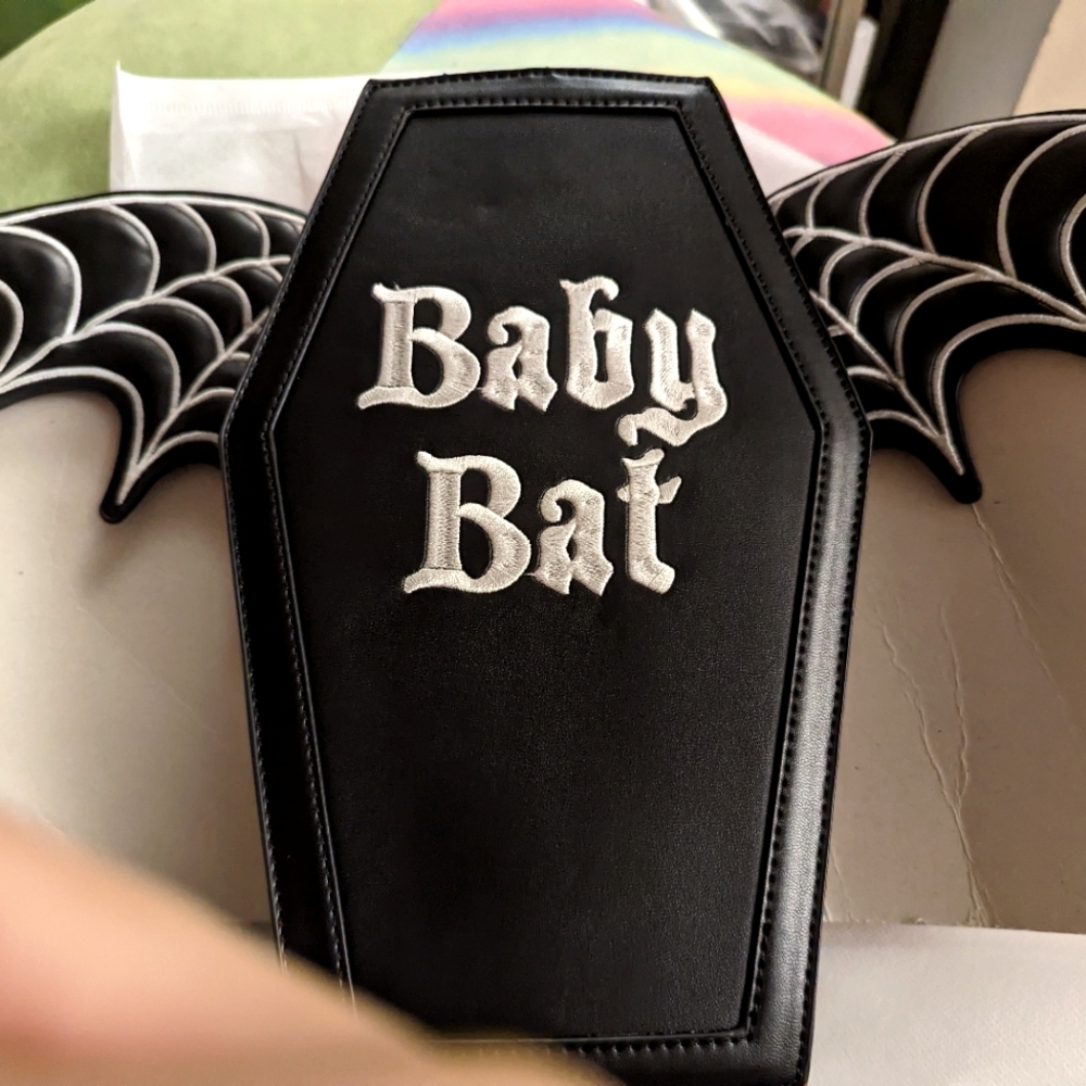 Baby Got Bat Coffin Backpack